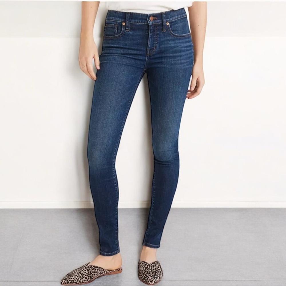 Madewell High Rise Skinny, worn once